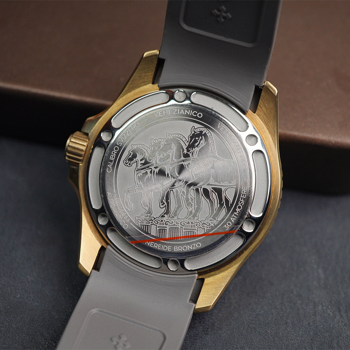 Venezianico Nereide 42mm 4521555 Bronzo Fume Dial - Horology Story Youtube Store
