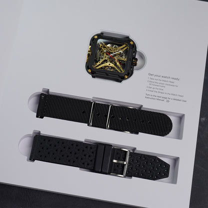 Ciga Design X-Series Titanium Skeleton Black-Gold