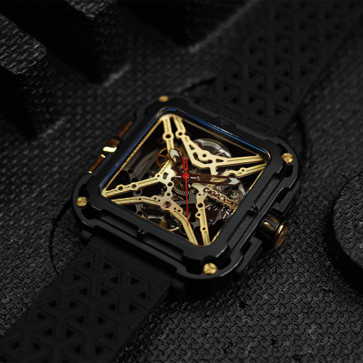 Ciga Design X-Series Titanium Skeleton Black-Gold