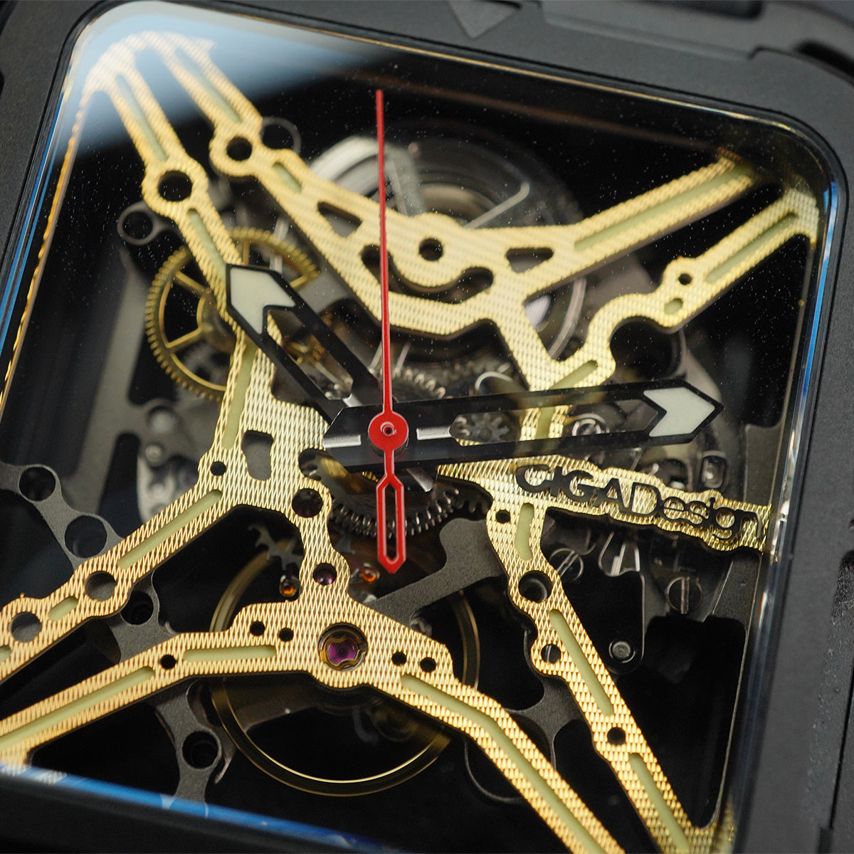 Ciga Design X-Series Titanium Skeleton Black-Gold