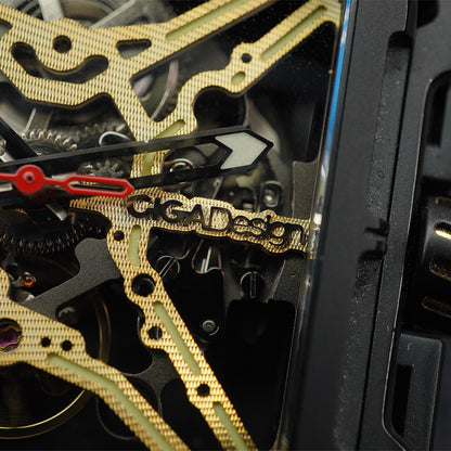 Ciga Design X-Series Titanium Skeleton Black-Gold