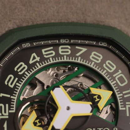 Olto-8 Infinity II RPM Style Green-Green Automatic - Horology Story Youtube Store