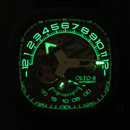 Olto-8 Infinity II RPM Style Green-Green Automatic - Horology Story Youtube Store