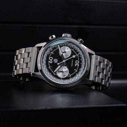 HS Watches Chrono 60.30 Type-A Manila Black - Horology Story Youtube Store