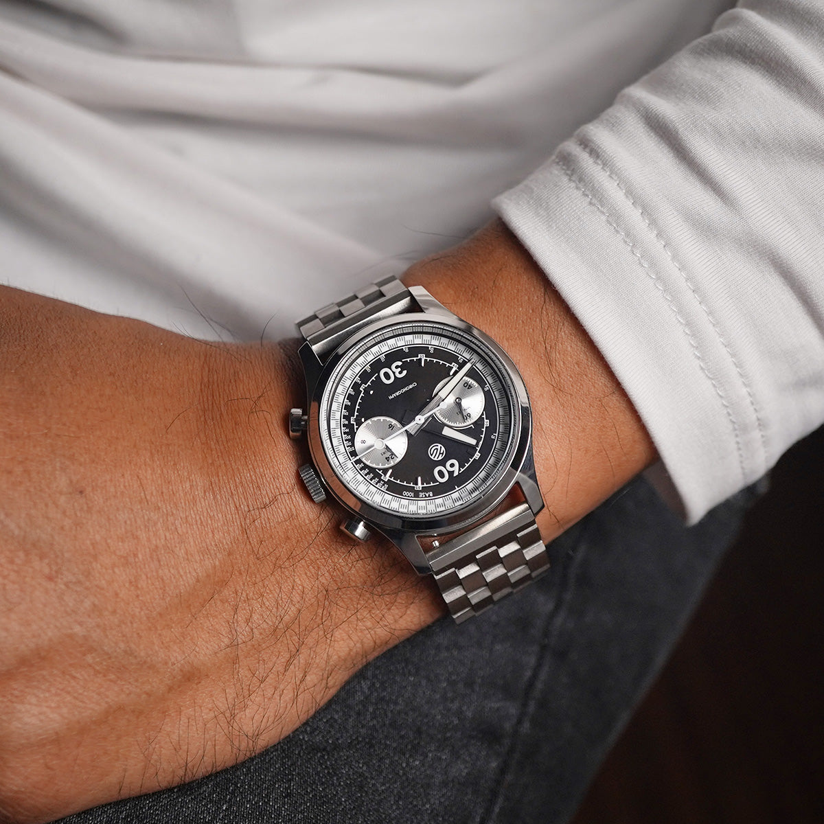 HS Watches Chrono 60.30 Type-A Manila Black - Horology Story Youtube Store