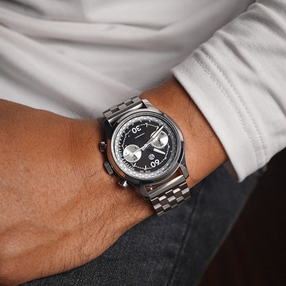 HS Watches Chrono 60.30 Type-A Manila Black - Horology Story Youtube Store