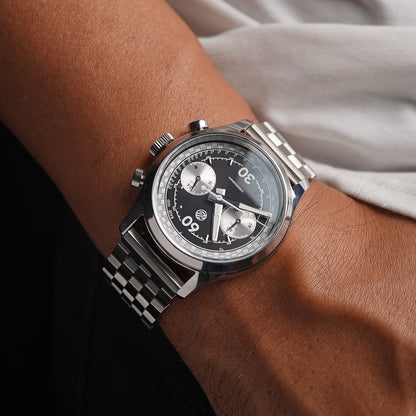HS Watches Chrono 60.30 Type-A Manila Black - Horology Story Youtube Store