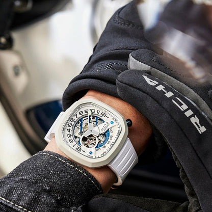 Olto-8 Infinity II RPM Style White Automatic - Horology Story Youtube Store