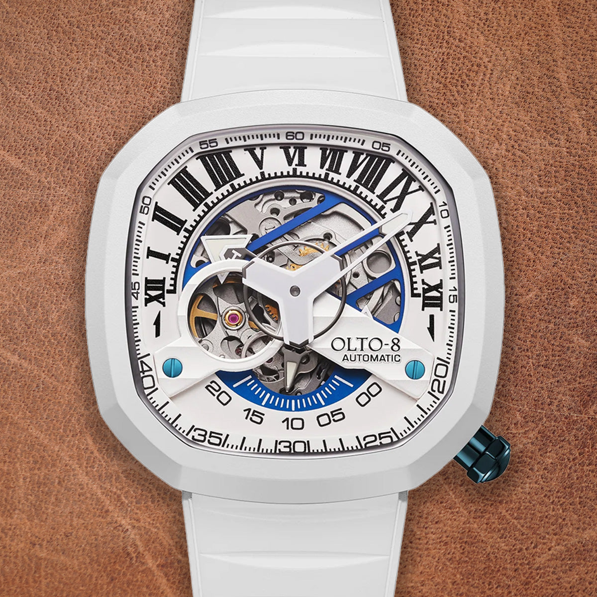 Olto-8 Infinity II RPM Style White Automatic - Horology Story Youtube Store