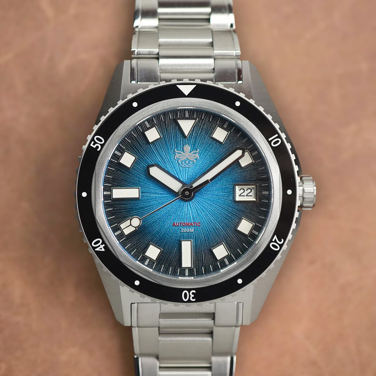 Phoibos Argo PY052B Spiral Sunray Blue - Horology Story Youtube Store