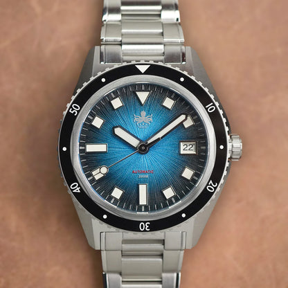 Phoibos Argo PY052B Spiral Sunray Blue - Horology Story Youtube Store