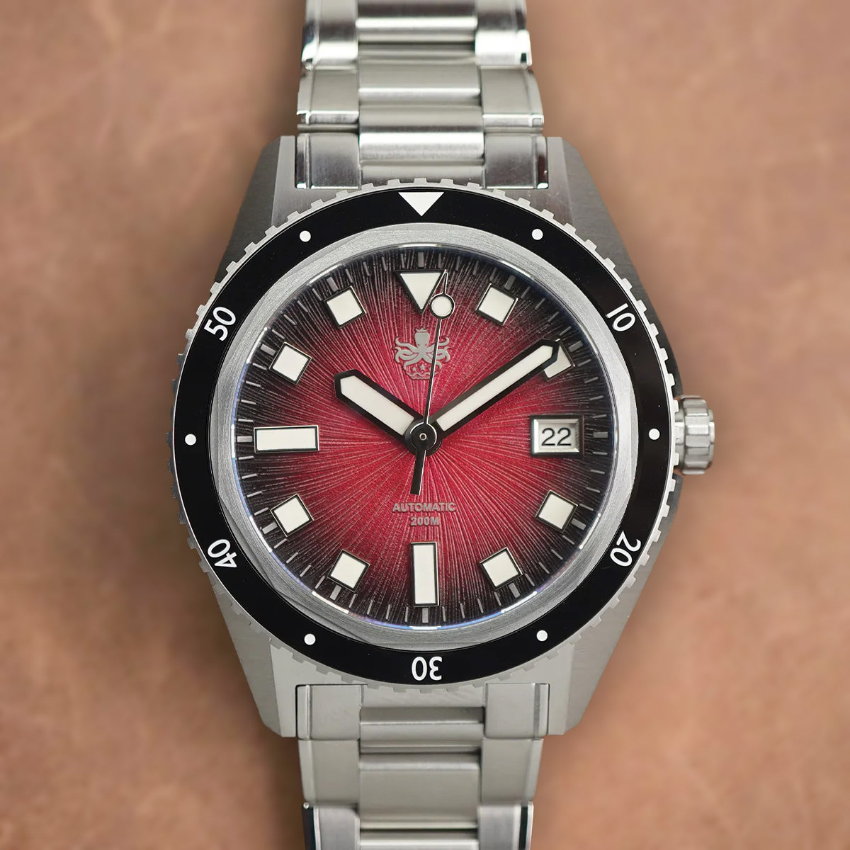 Phoibos Argo PY052D Spiral Sunray Red - Horology Story Youtube Store