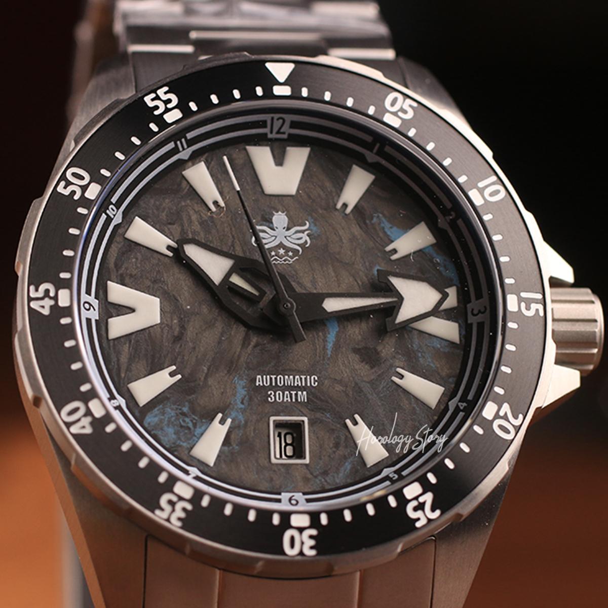 Phoibos Apollo 300m PY041B Titanium - Horology Story Youtube Store