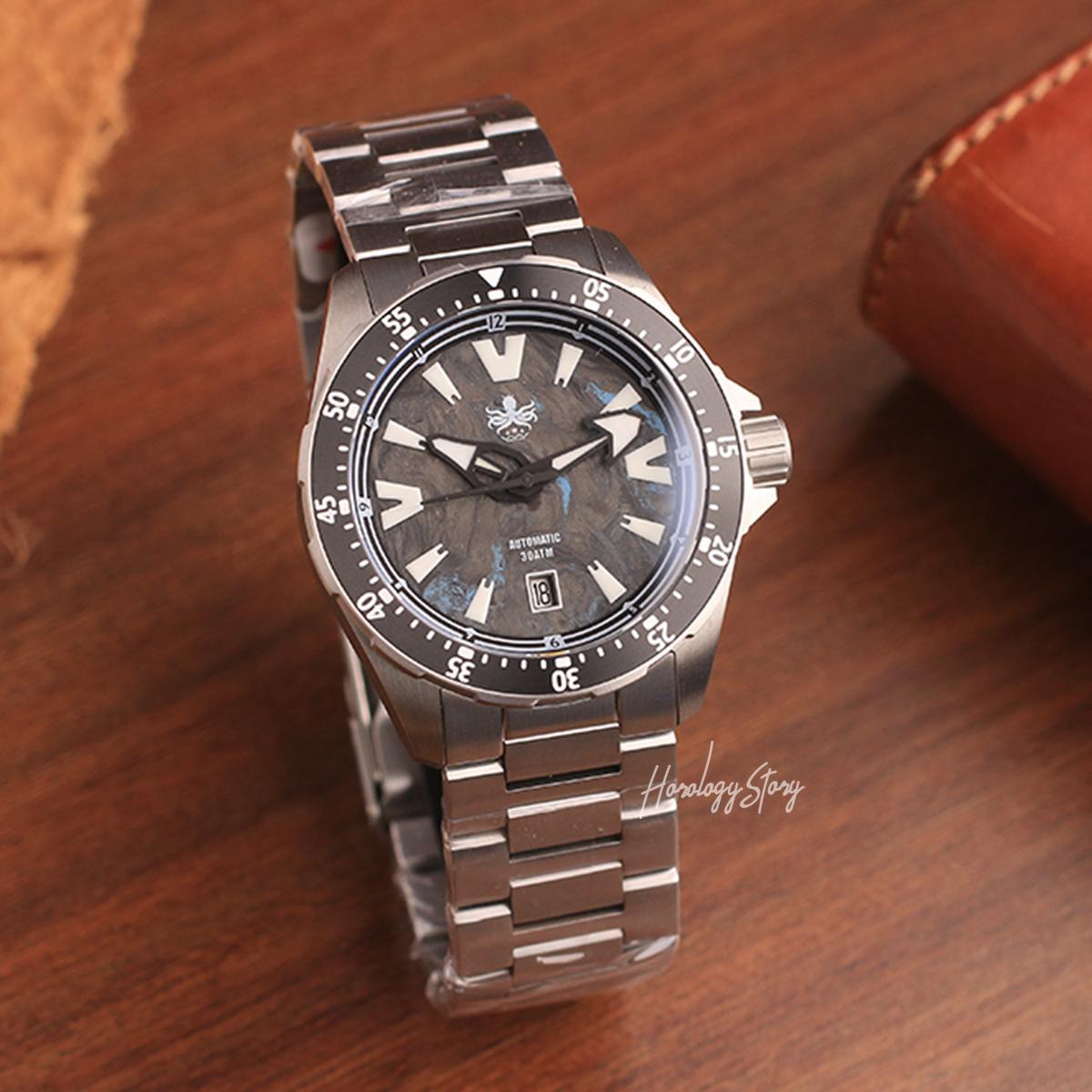 Phoibos Apollo 300m PY041B Titanium - Horology Story Youtube Store