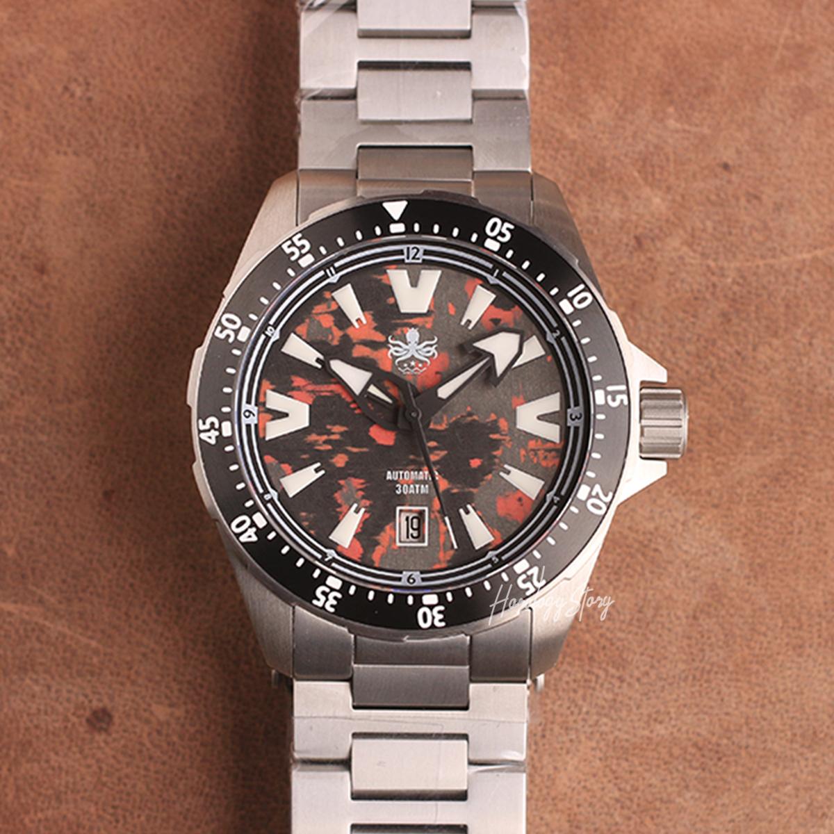 Phoibos Apollo 300m PY041D Titanium - Horology Story Youtube Store