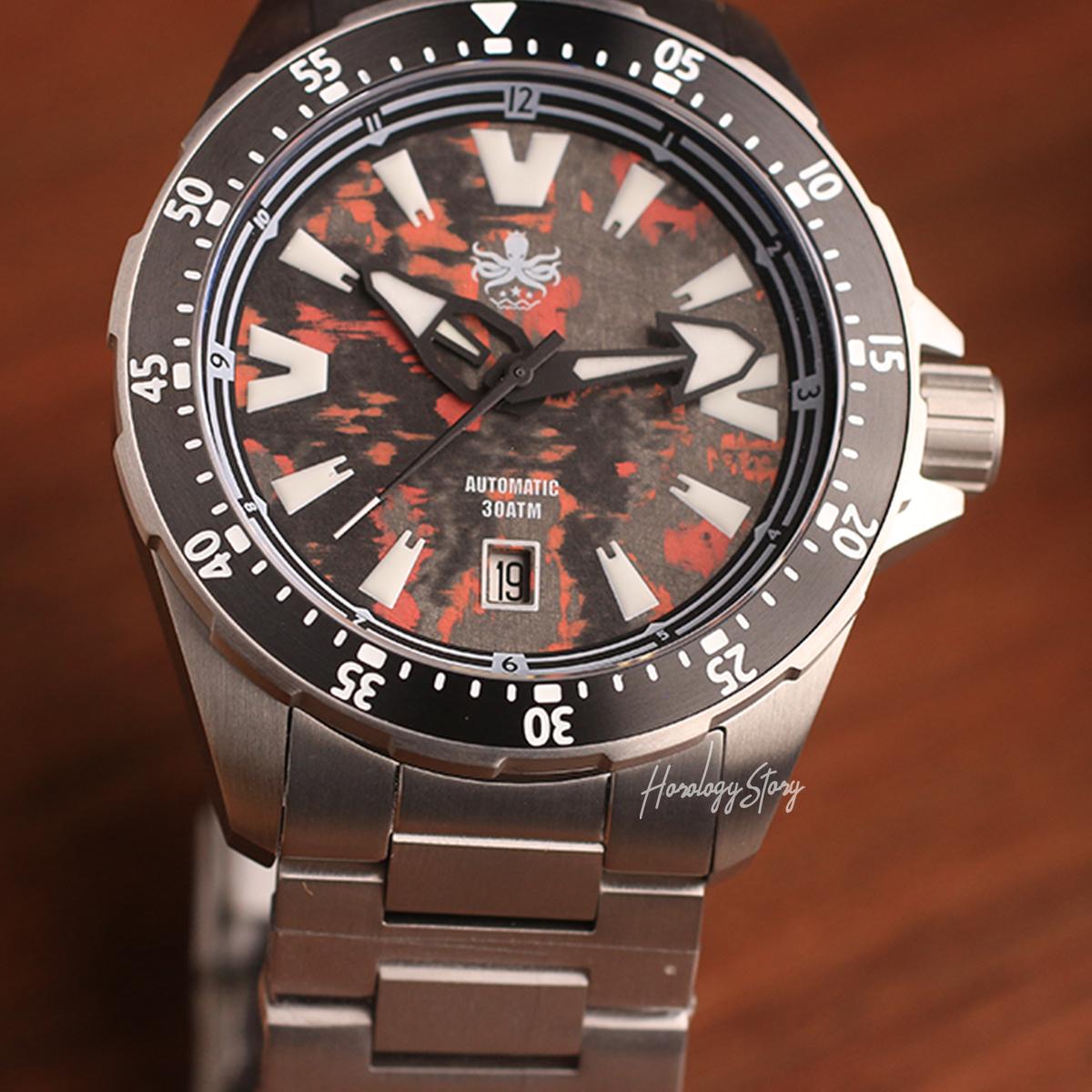 Phoibos Apollo 300m PY041D Titanium - Horology Story Youtube Store