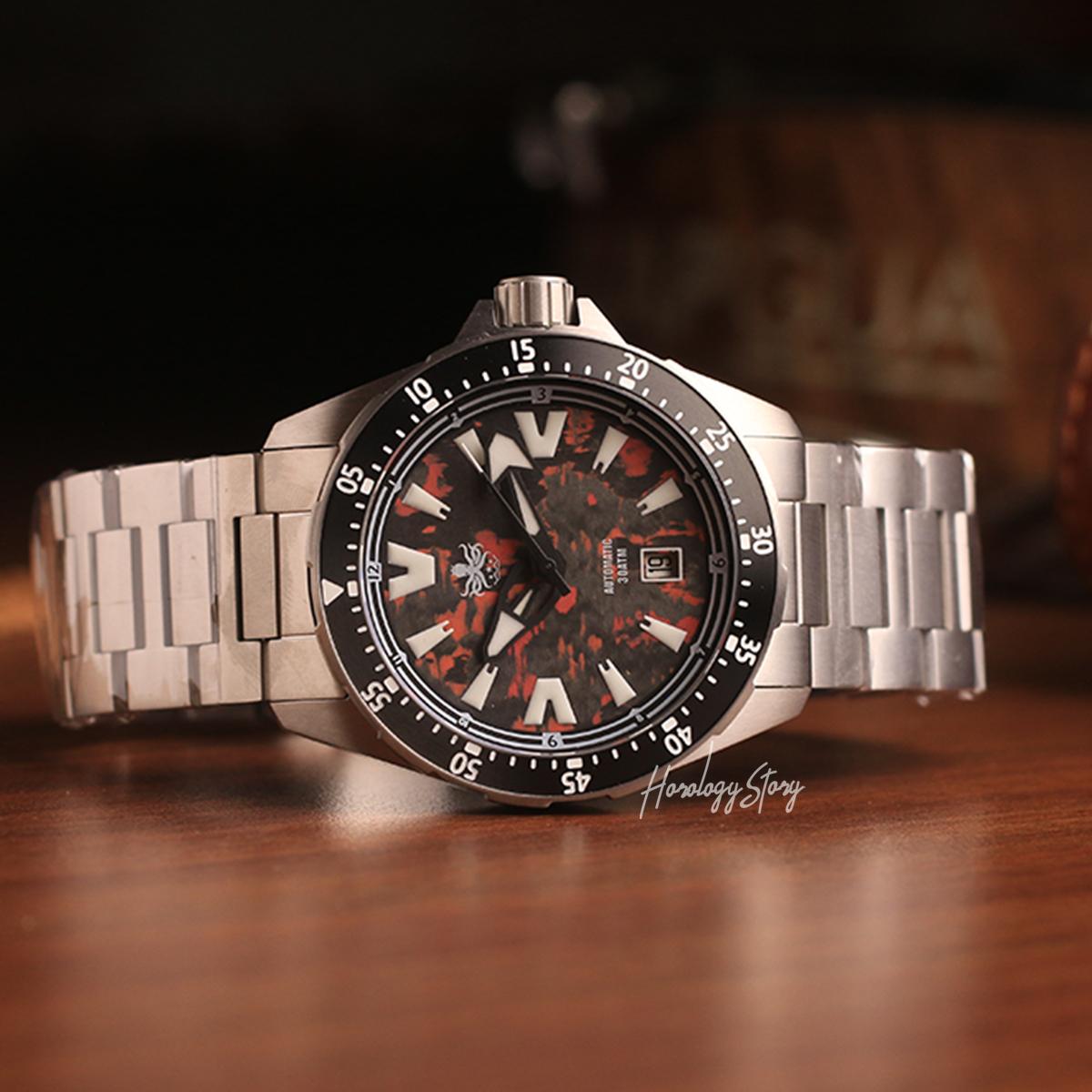 Phoibos Apollo 300m PY041D Titanium - Horology Story Youtube Store