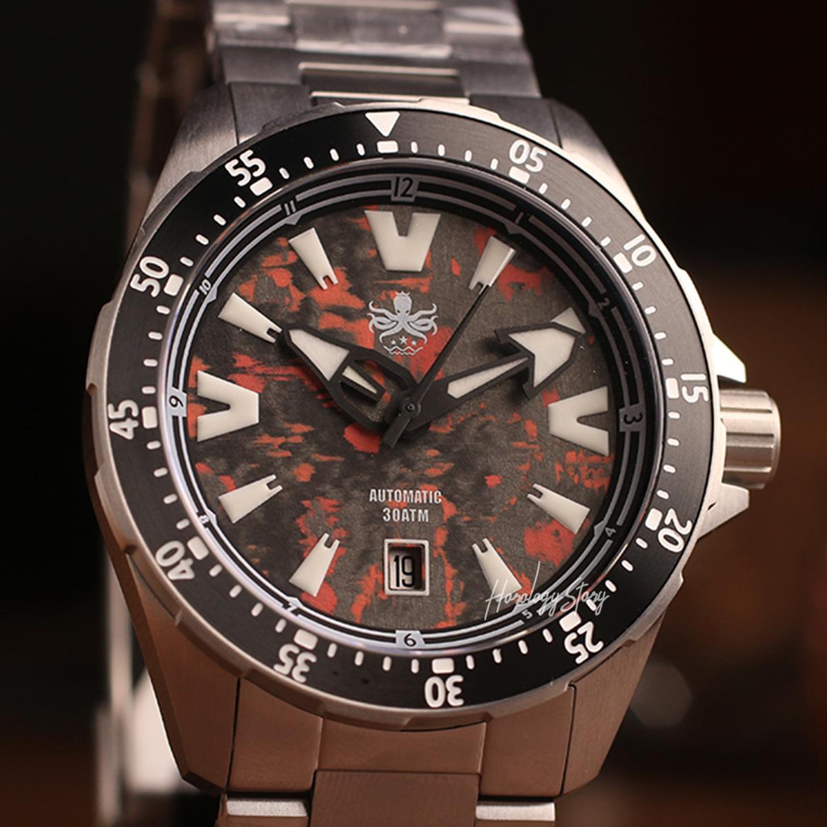 Phoibos Apollo 300m PY041D Titanium - Horology Story Youtube Store