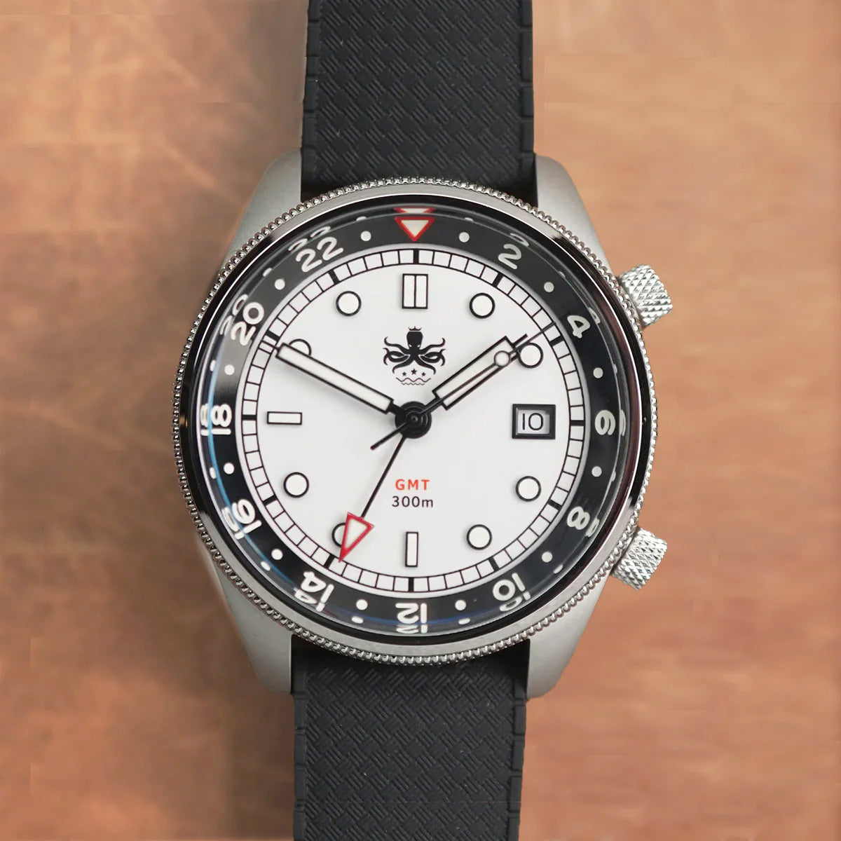 Phoibos Eagle Ray 300m Super Compressor GMT PX023G White - Horology Story Youtube Store