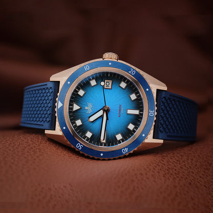 Phoibos Argo Bronze PY057B Spiral Sunray Blue