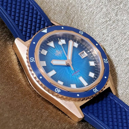 Phoibos Argo Bronze PY057B Spiral Sunray Blue