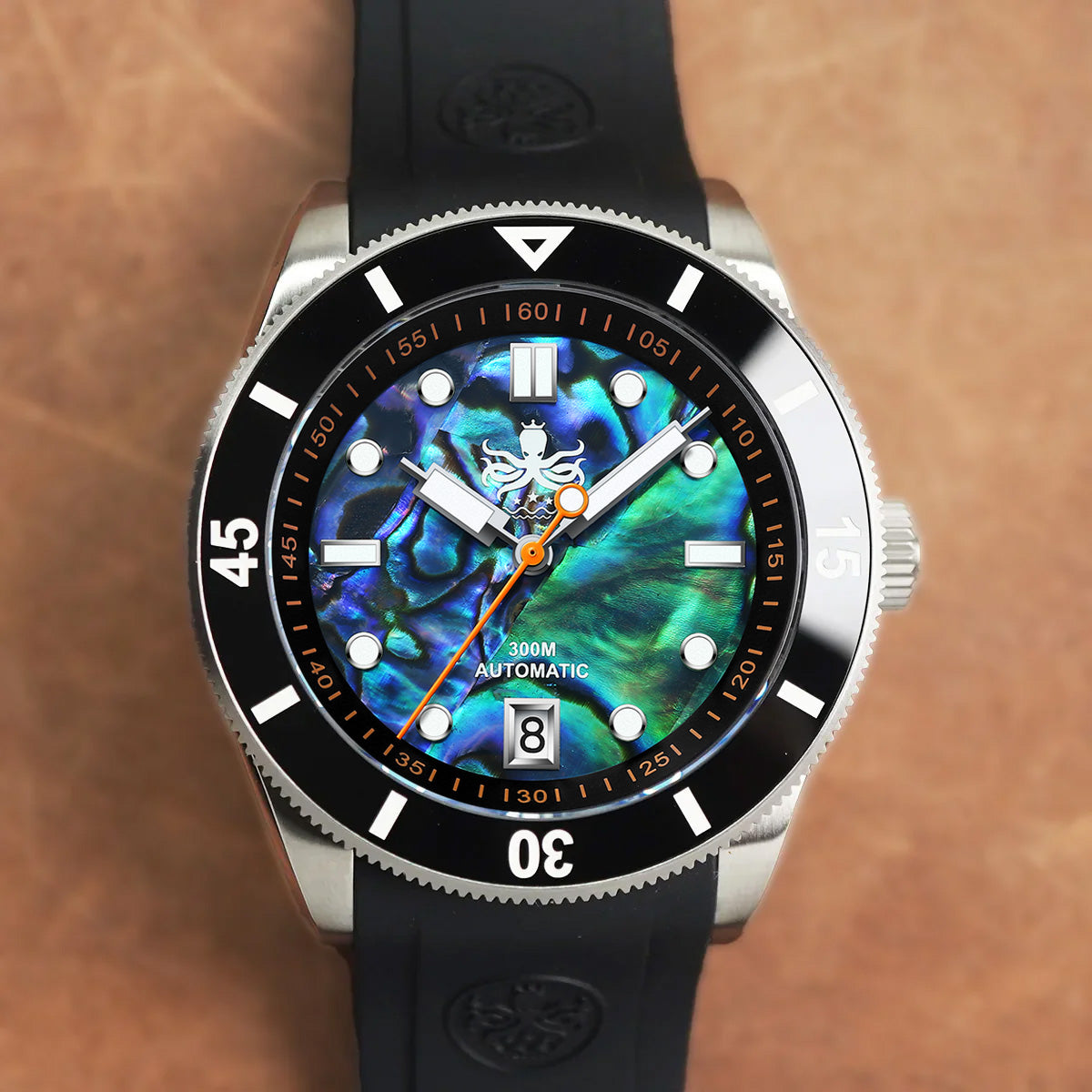 Phoibos Wave Master 300M PY010ER Abalone Shell