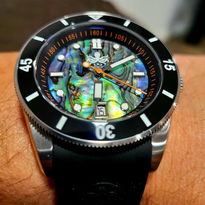 Phoibos Wave Master 300M PY010ER Abalone Shell