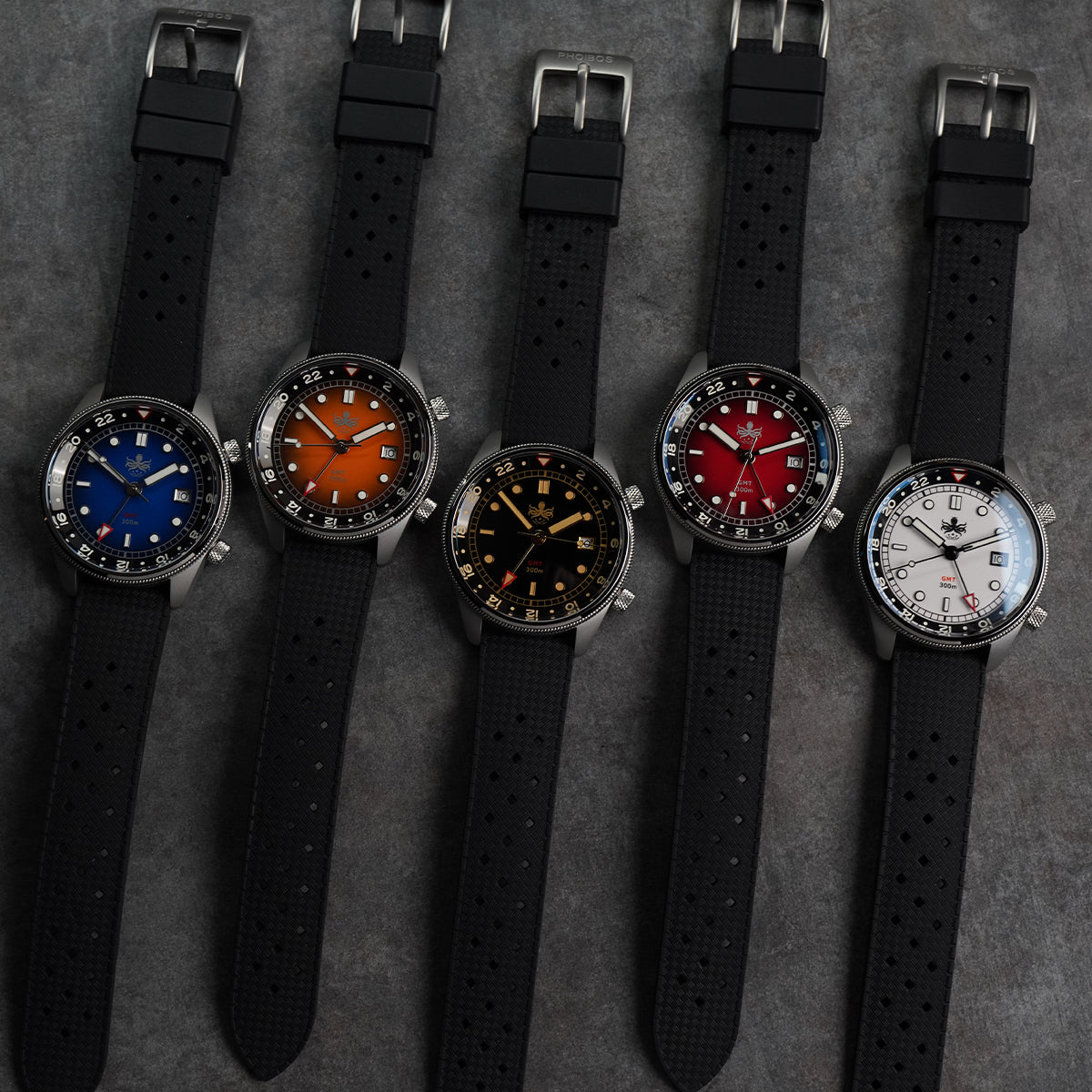 Phoibos Eagle Ray 300m Super Compressor GMT PX023G White - Horology Story Youtube Store