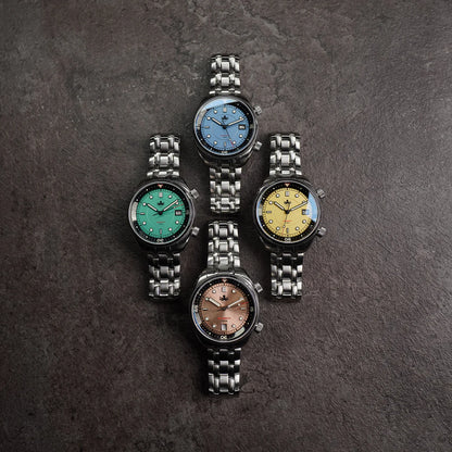 Phoibos Eagle Ray 200m PY039E Sunray Red - Horology Story Youtube Store