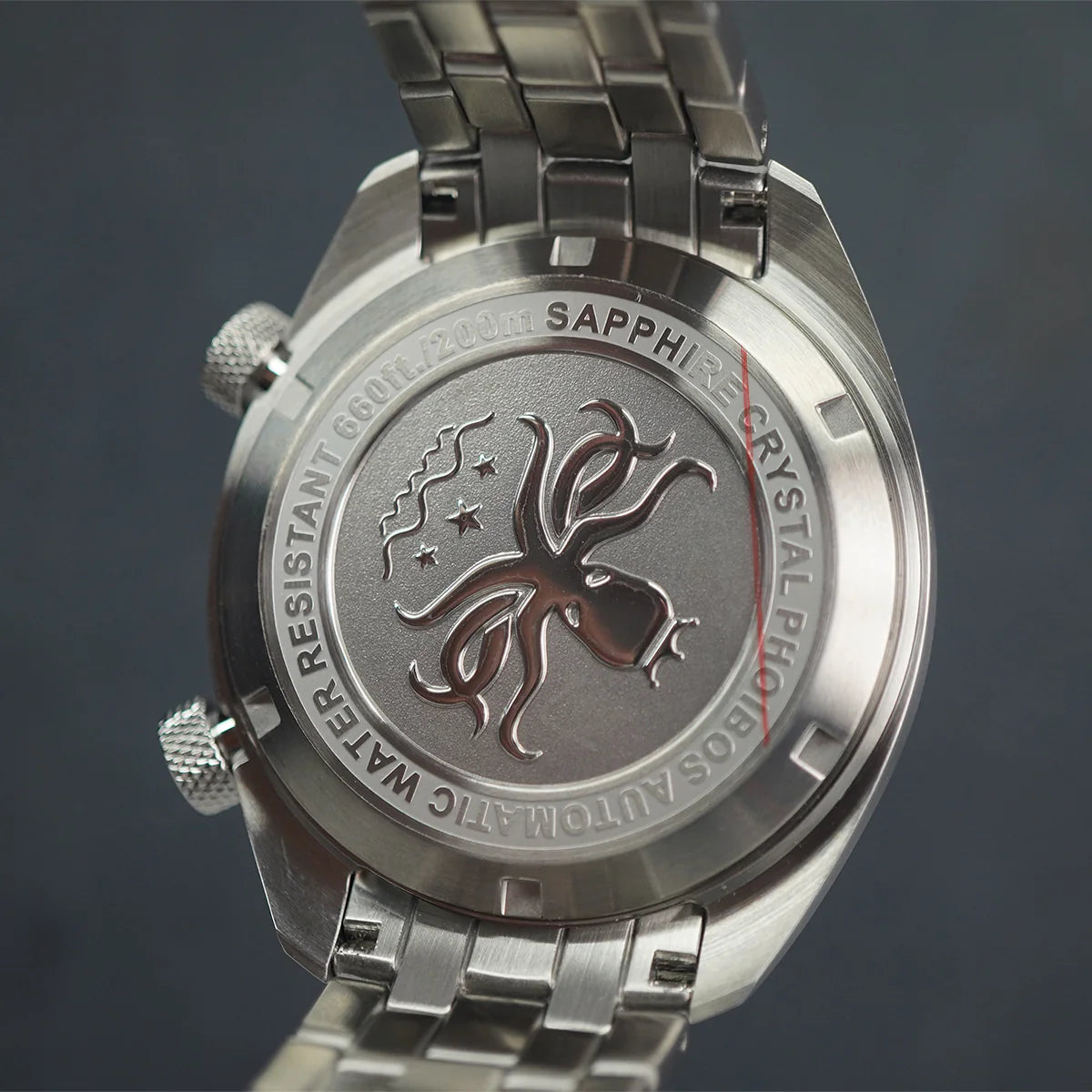 Phoibos Eagle Ray 200m PY039F Sunray Orange - Horology Story Youtube Store