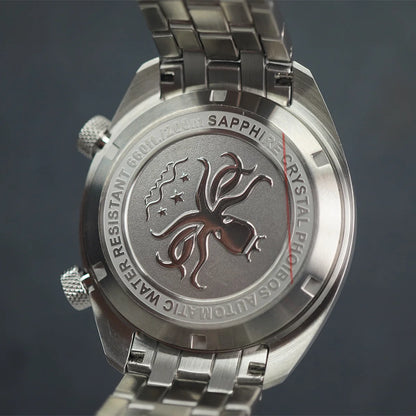 Phoibos Eagle Ray 200m PY039F Sunray Orange - Horology Story Youtube Store