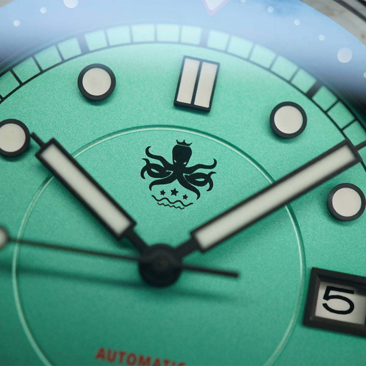 Phoibos Eagle Ray 200m PY048A Pastel Green - Horology Story Youtube Store