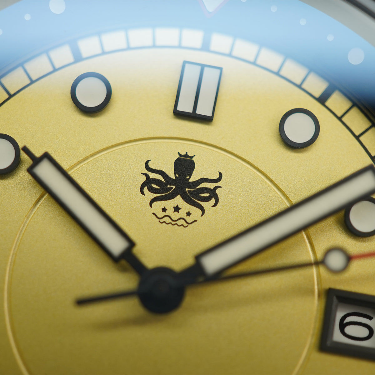 Phoibos Eagle Ray 200m PY048F Pastel Yellow - Horology Story Youtube Store