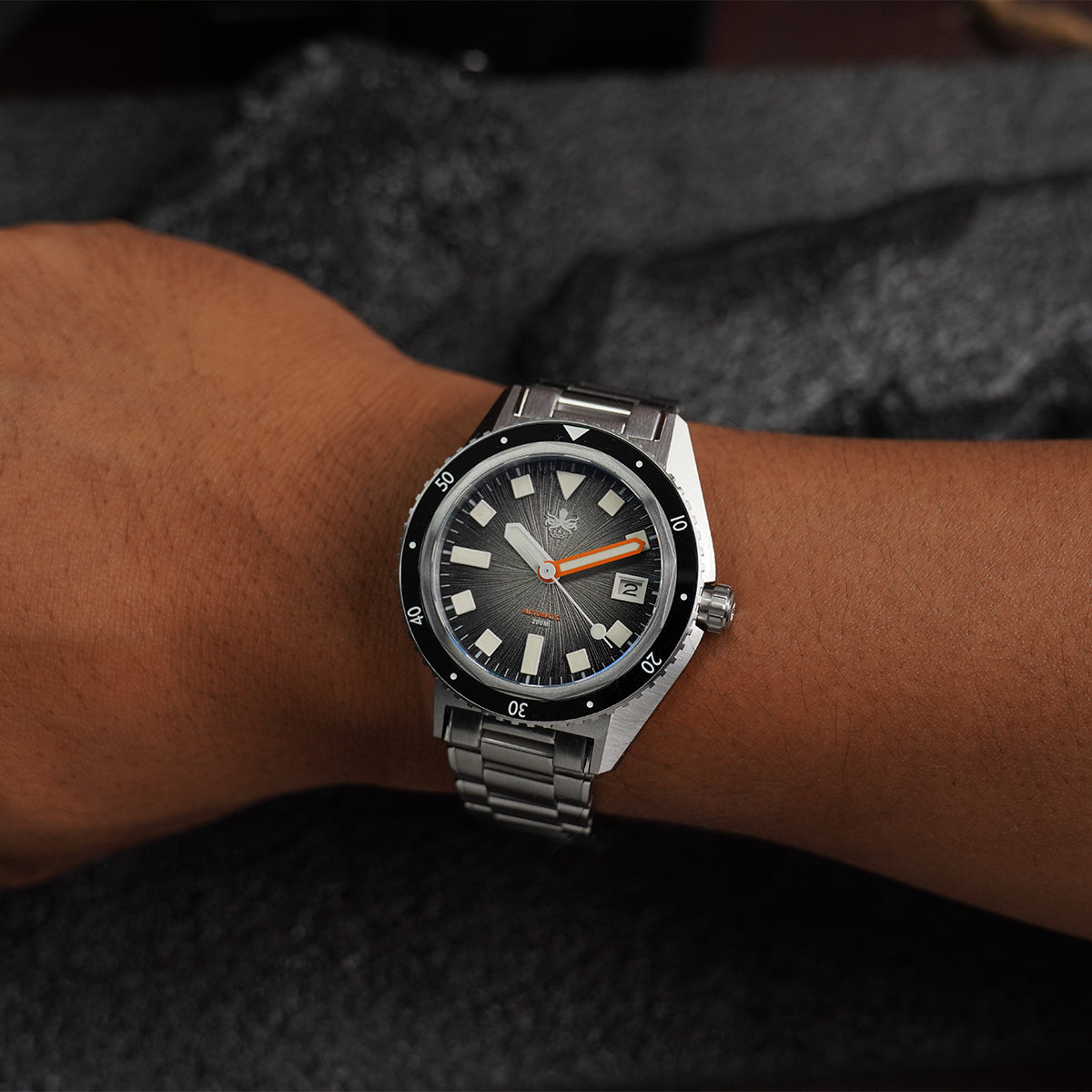 Phoibos Argo PY052C Spiral Sunray Gray - Horology Story Youtube Store