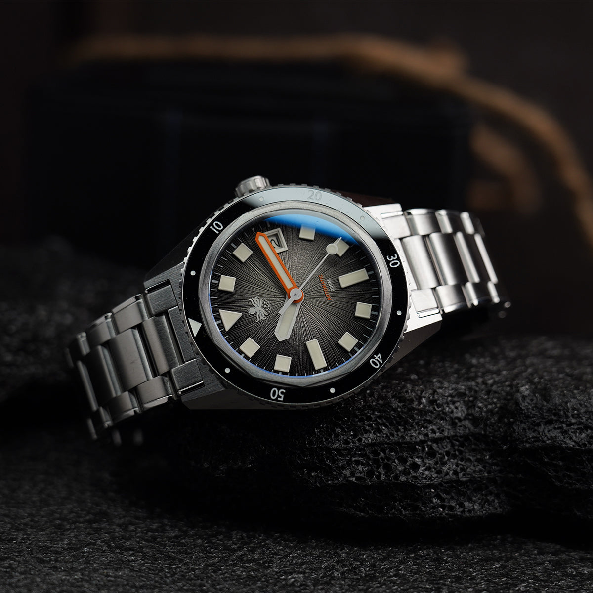 Phoibos Argo PY052C Spiral Sunray Gray - Horology Story Youtube Store