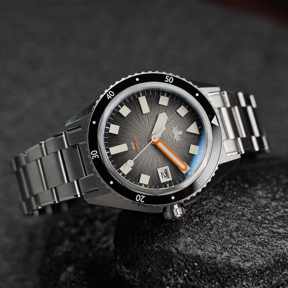 Phoibos Argo PY052C Spiral Sunray Gray - Horology Story Youtube Store