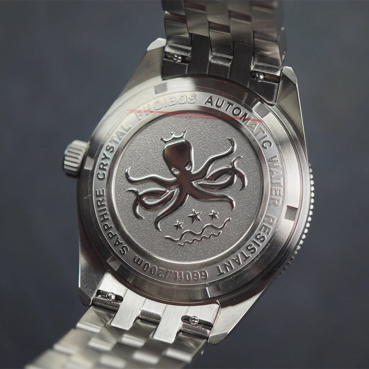 Phoibos Wave Master GMT 200M PY049F Yellow