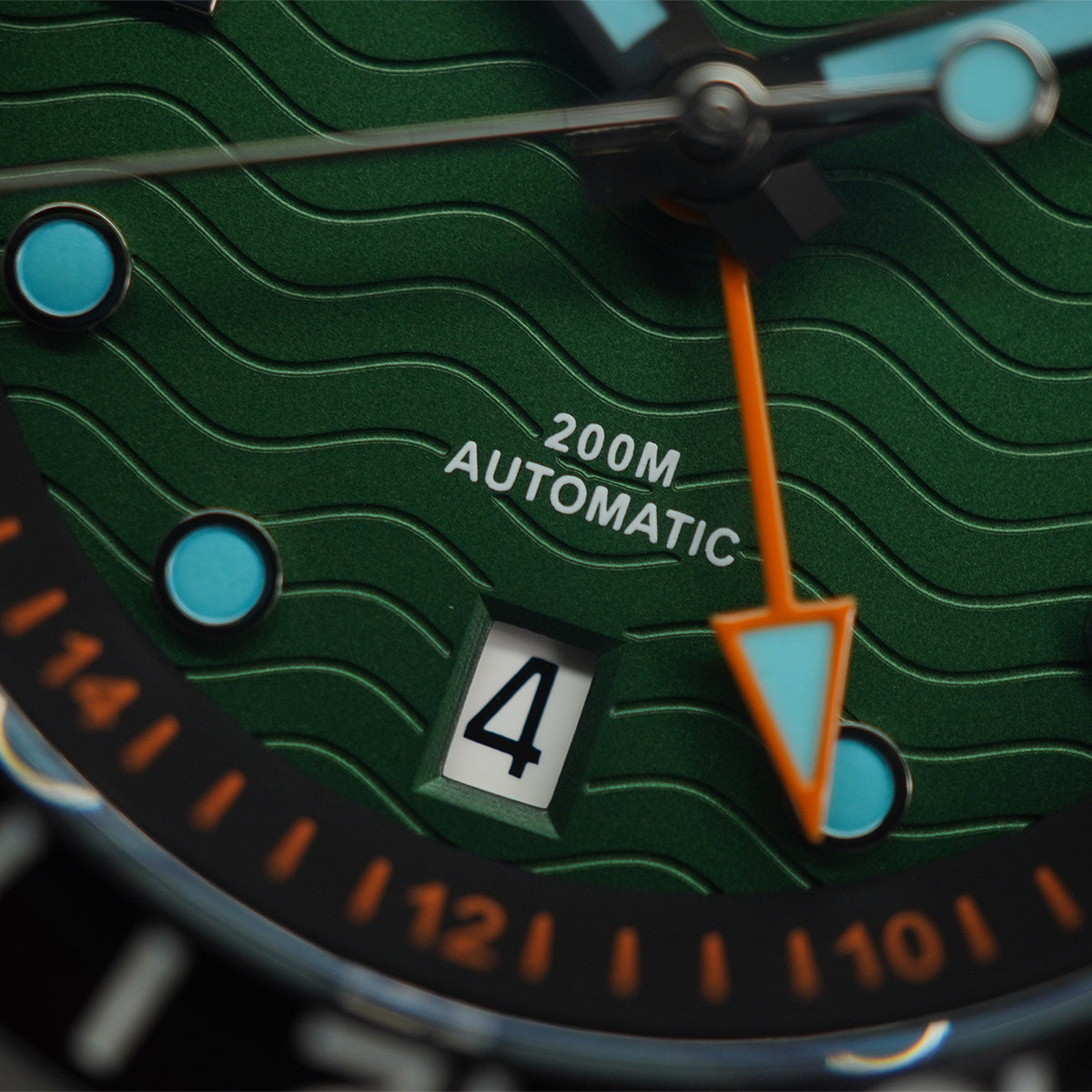 Phoibos Wave Master GMT 200M PY049A Green Dial - Horology Story Youtube Store