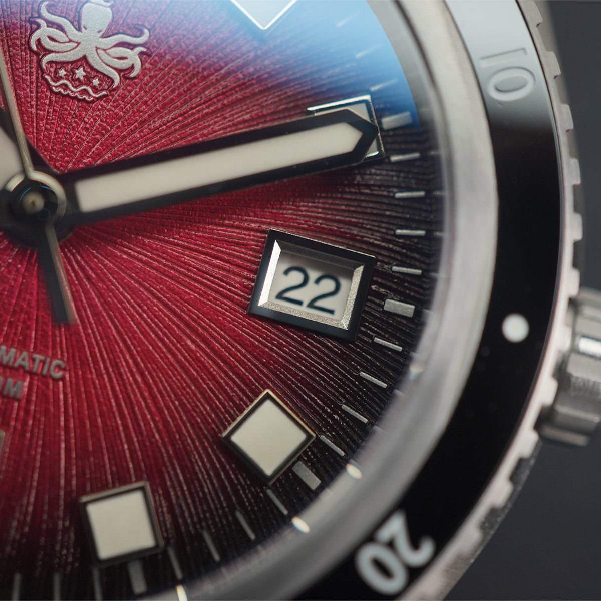 Phoibos Argo PY052D Spiral Sunray Red - Horology Story Youtube Store