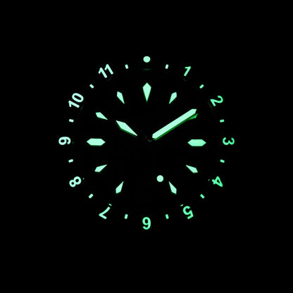 Phoibos Voyager 200m PY035C Sunburst Black Dial - Horology Story Youtube Store