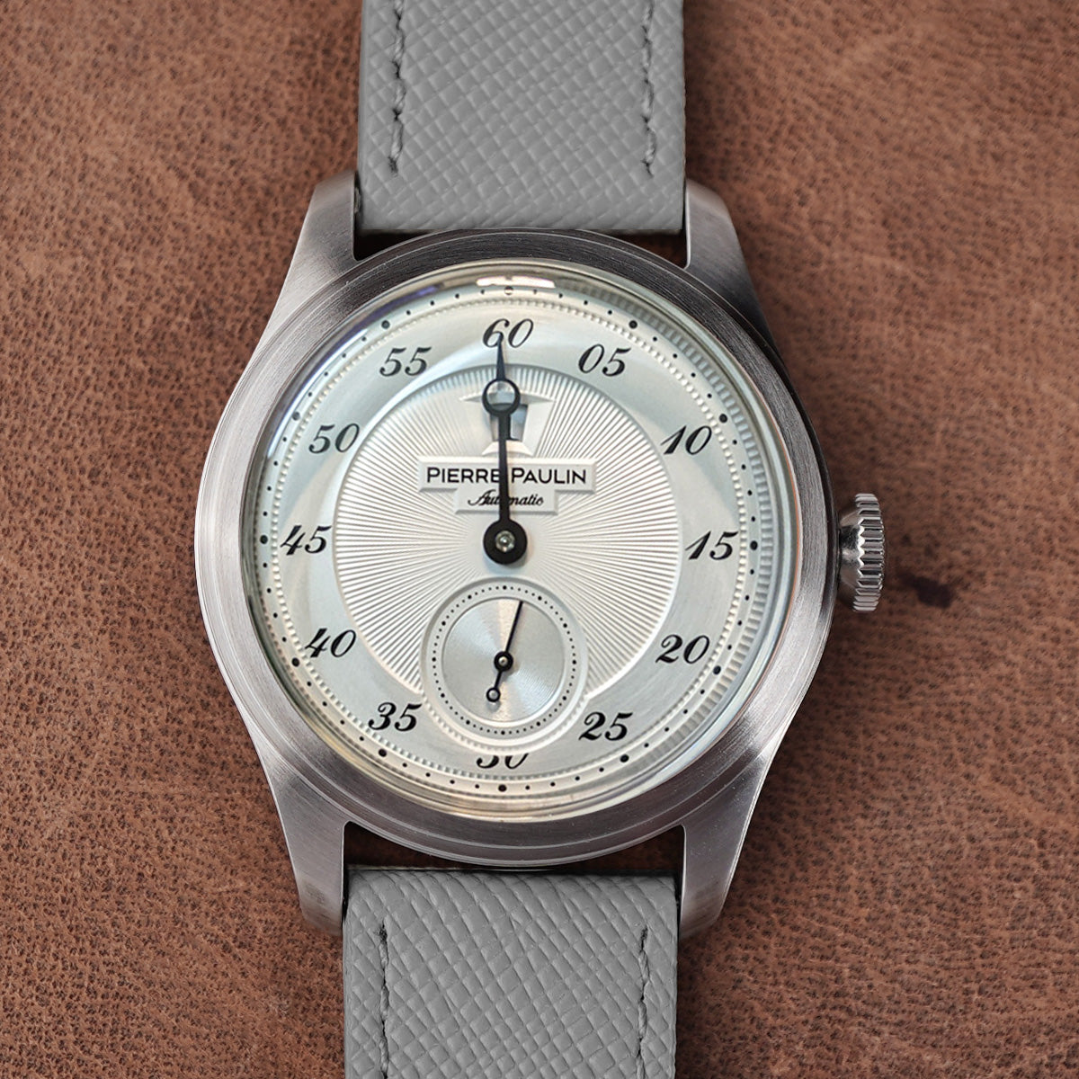 Pierre Paulin Jumping Hour Salmon Dial - Horology Story Youtube Store