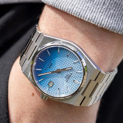 Tissot PRX 40mm T137.407.11.351.01 Powermatic 80 Gradient Ice Blue on Bracelet