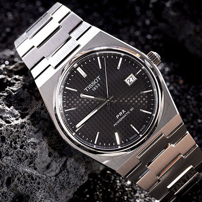 Tissot PRX 40mm T137.407.11.051.00 Powermatic 80 Black Dial on Bracelet