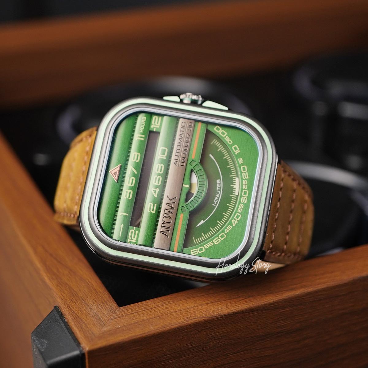 Atowak Windows Pro Green (Dial Upgraded) - Horology Story Youtube Store