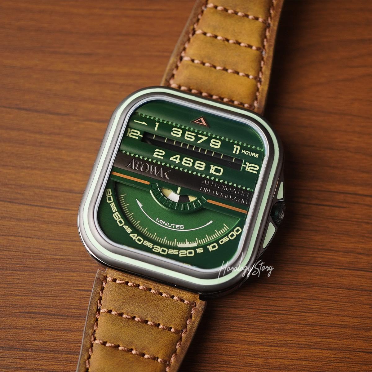 Atowak Windows Pro Green (Dial Upgraded) - Horology Story Youtube Store