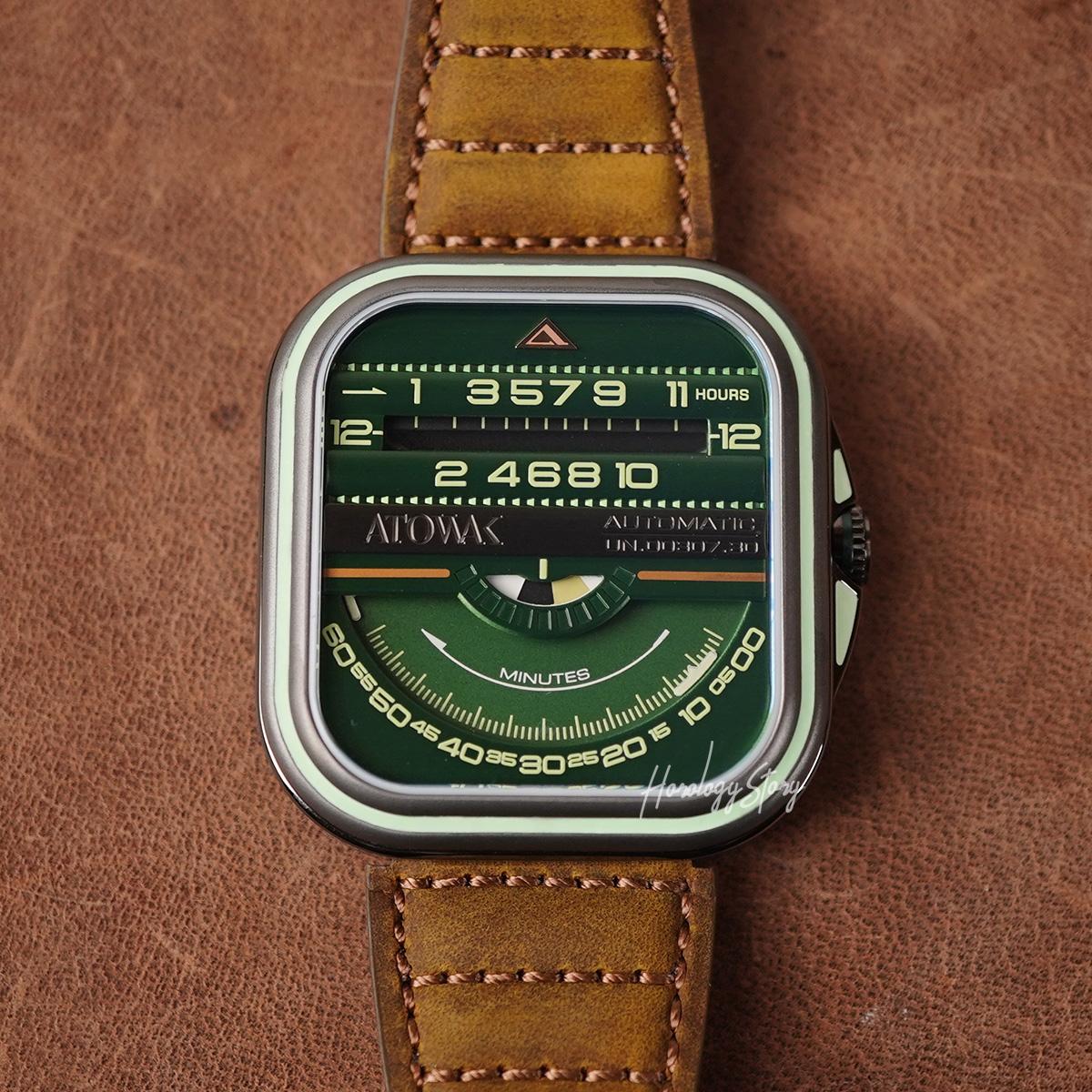 Atowak Windows Pro Green (Dial Upgraded) - Horology Story Youtube Store