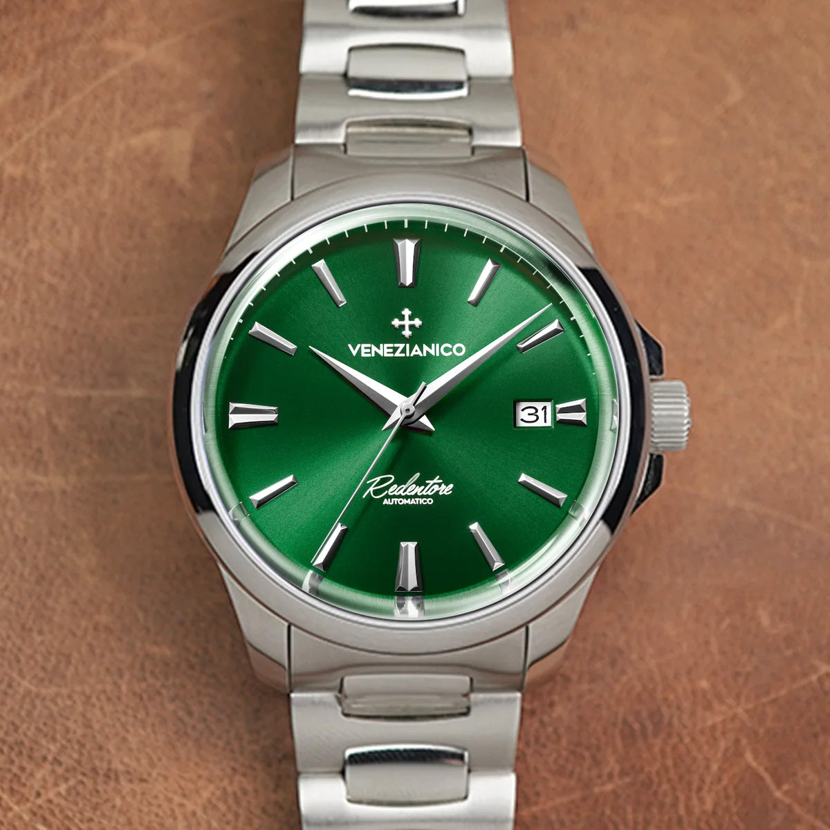Venezianico Redentore 40mm 1221501C Green Dial