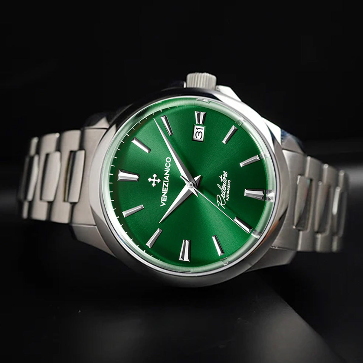 Venezianico Redentore 40mm 1221501C Green Dial