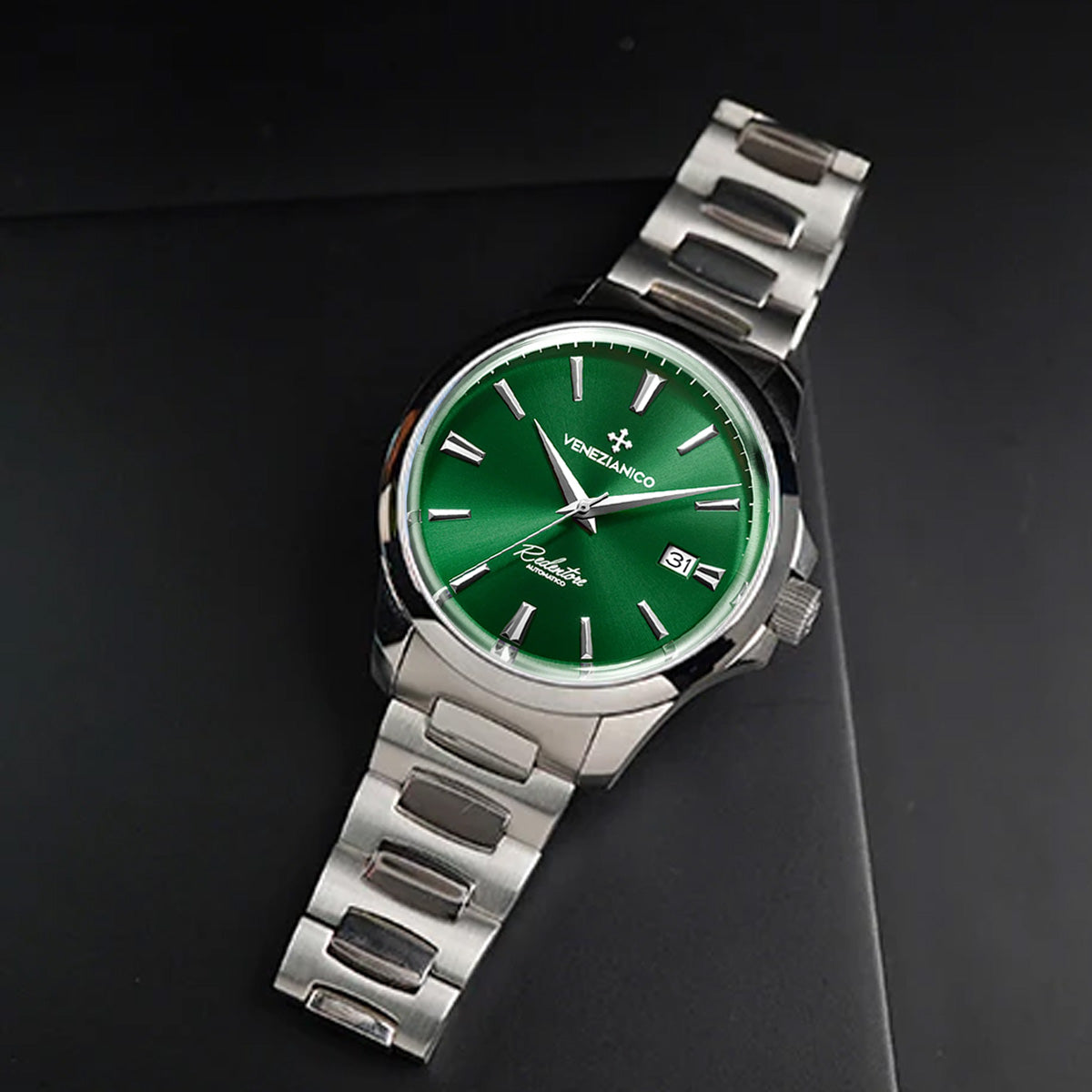 Venezianico Redentore 40mm 1221501C Green Dial