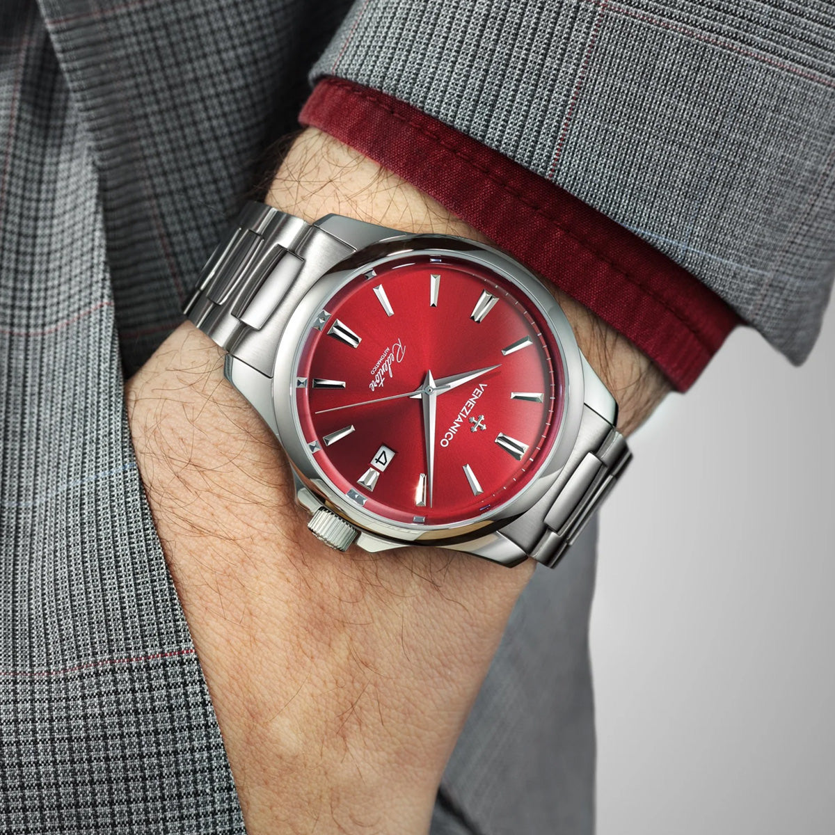 Venezianico Redentore 40mm 1221503C Red Dial